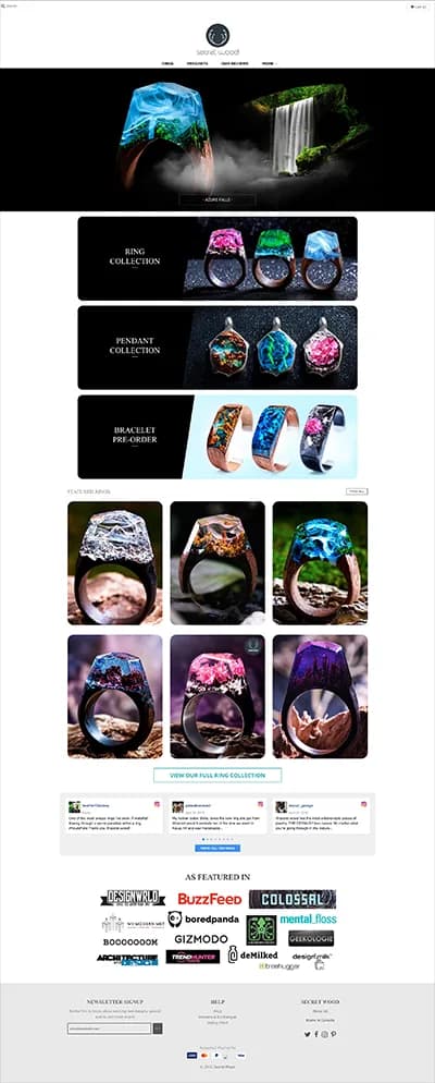 Secretwood dashboard